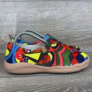 Uin “Poker Face” Women’s Sz 9.5/EU 41 Slip On Multi Colored Comfort Loafer Shoes